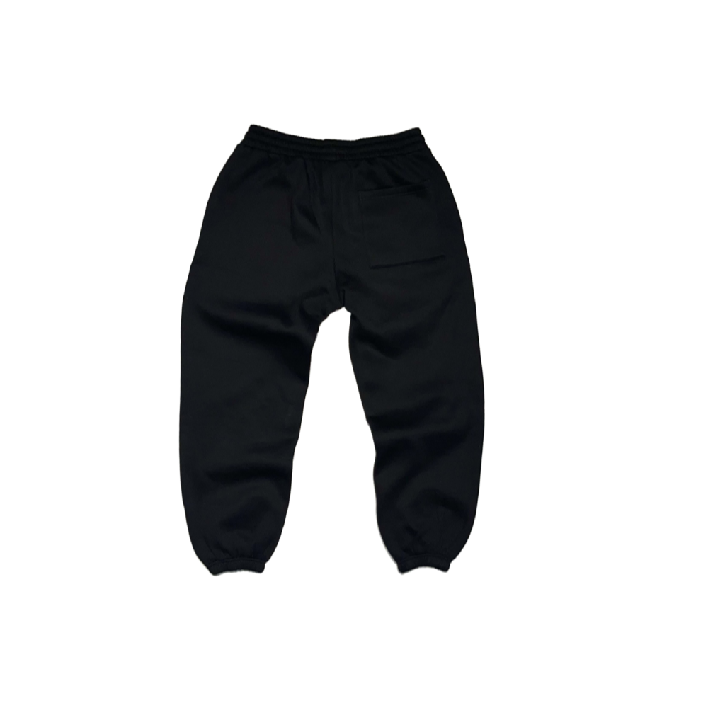 SANS VISAGE. UPSIDE DOWN JOGGERS BLACK