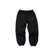 SANS VISAGE. UPSIDE DOWN JOGGERS BLACK
