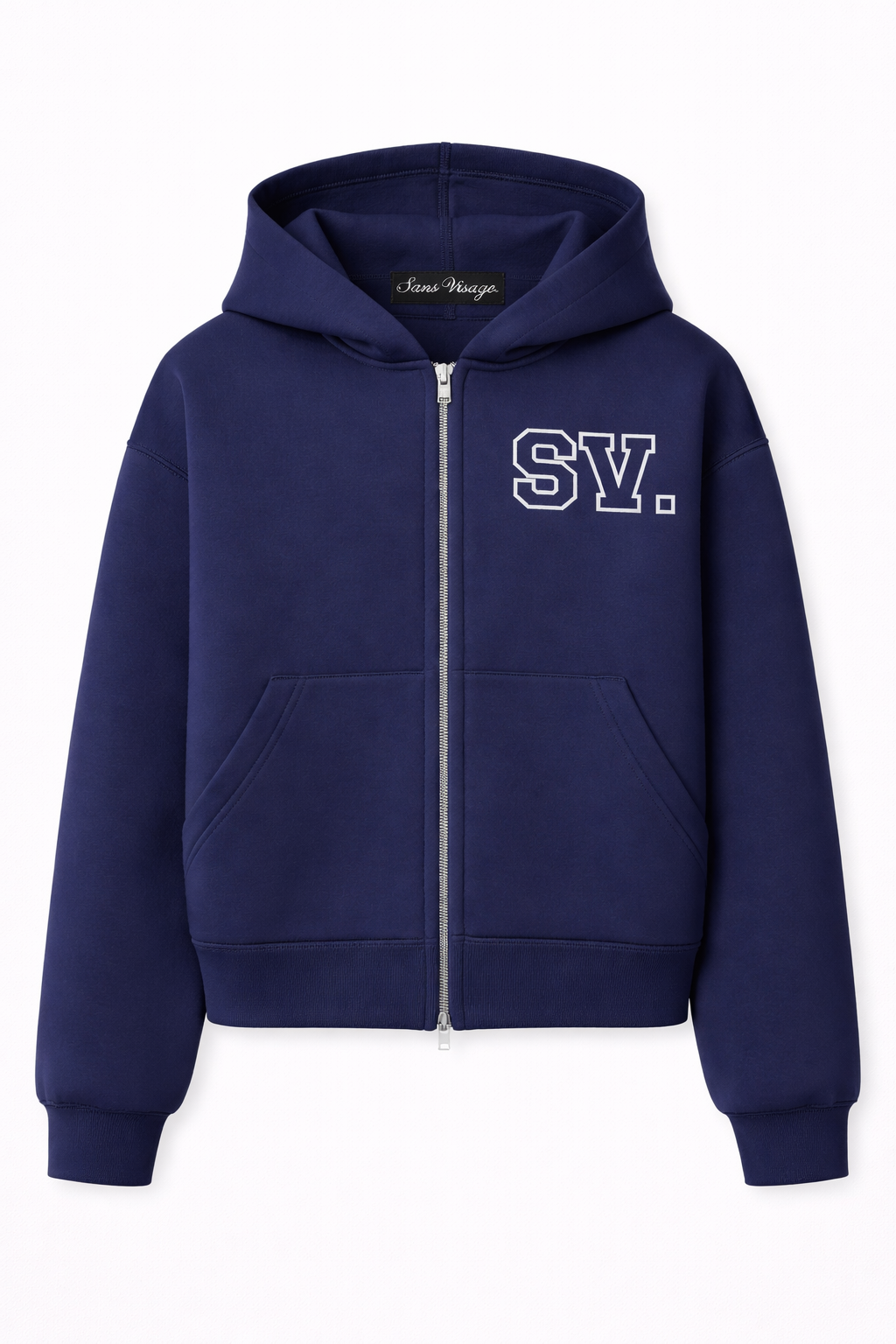 SV NAVYBLUE ZIP SCUBA HOODIE