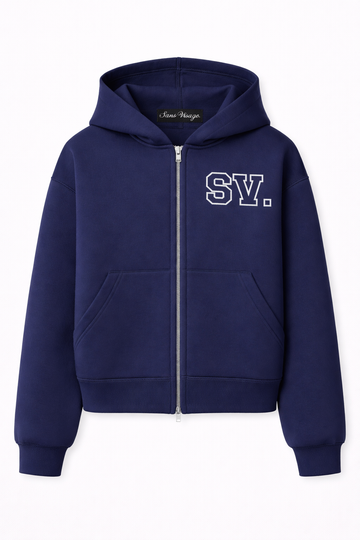 SV NAVYBLUE ZIP SCUBA HOODIE