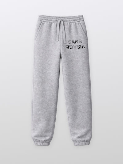 BLACK WASHED GREY SANS VISAGE. SWEATPANTS