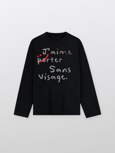 J'AIME PORTER SANS VISAGE LONGSLEEVE