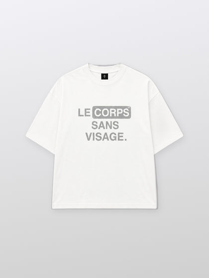 Le Corps Sans Visage Too Fly White T Shirt – front
