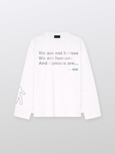 PLAYER 456 QUOTE LONGSLEEVE