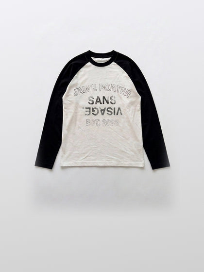 Sans Visage Raglan Longsleeve – front