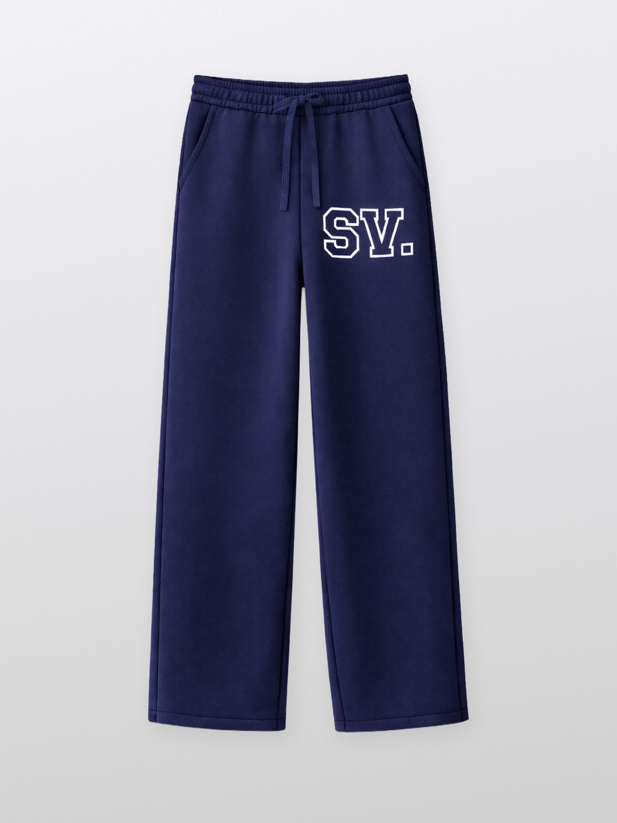 SV Navyblue Scuba Sweatpants – front
