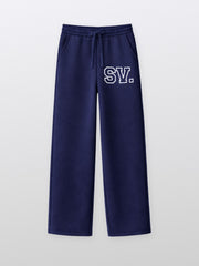 SV Navyblue Scuba Sweatpants – front