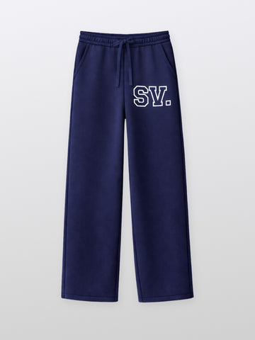 SV Navyblue Scuba Sweatpants – front